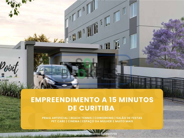 #566 - Apartamento para Venda em Almirante Tamandaré - PR